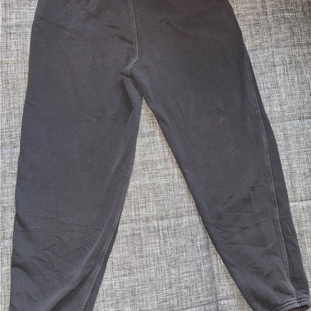 American eagle aerie Woman’s joggers size medium smoked gray boyfriend jogger - Picture 5 of 6
